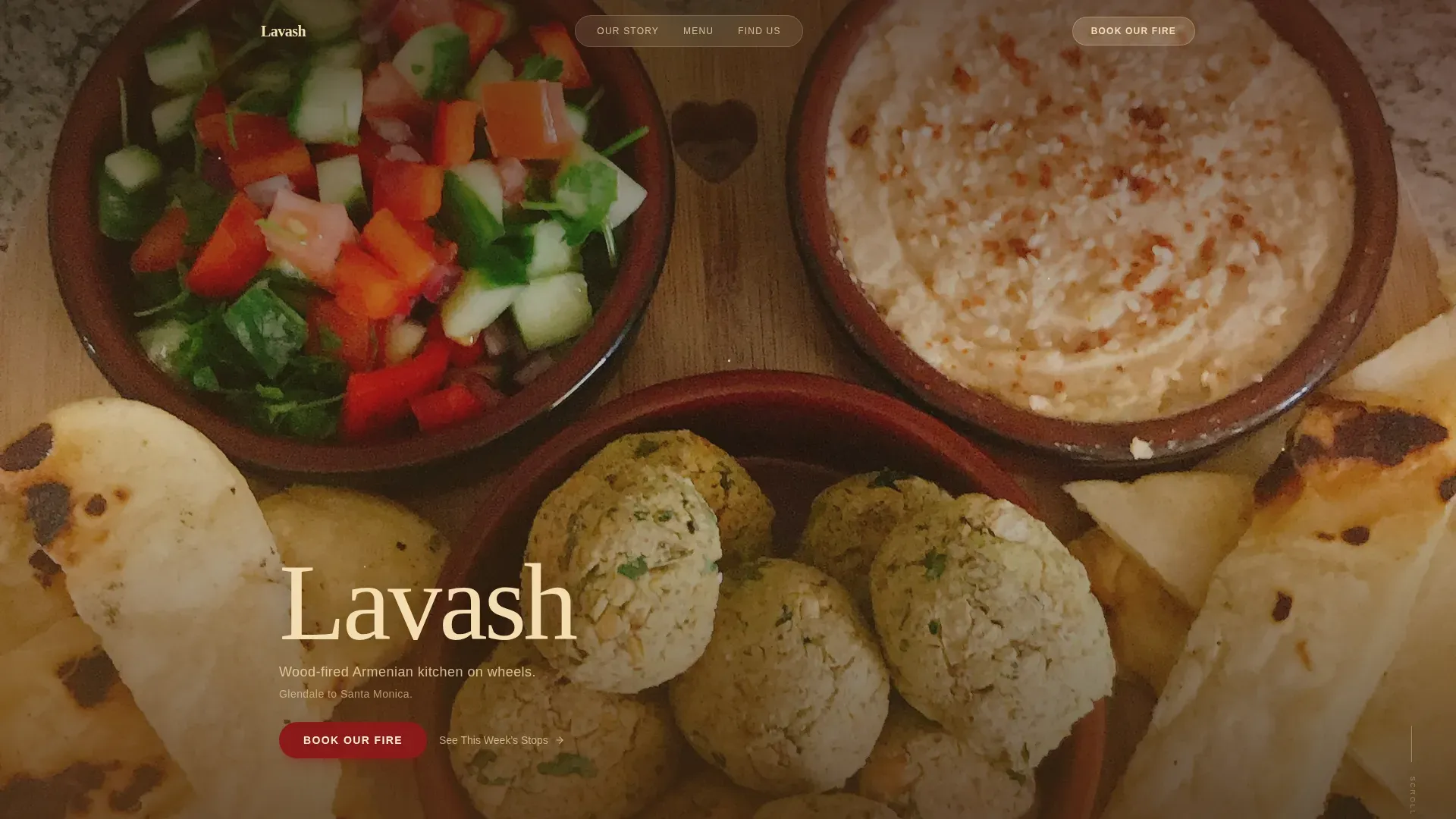 Armenian Food Truck | Free Website Template | Rocket