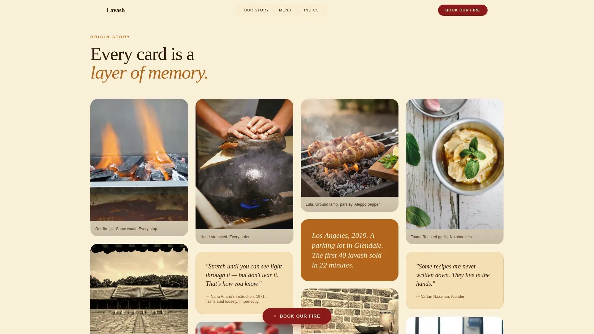 Armenian Food Truck | Free Website Template | Rocket