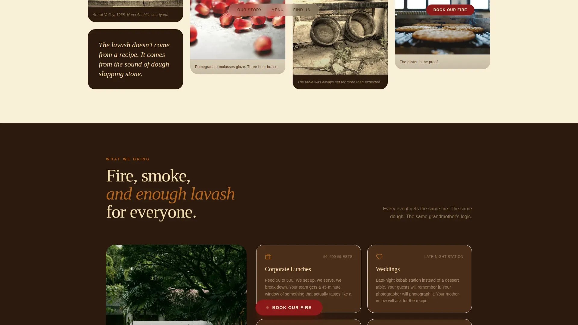 Armenian Food Truck | Free Website Template | Rocket