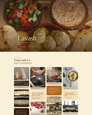 Armenian Food Truck | Free Website Template | Rocket