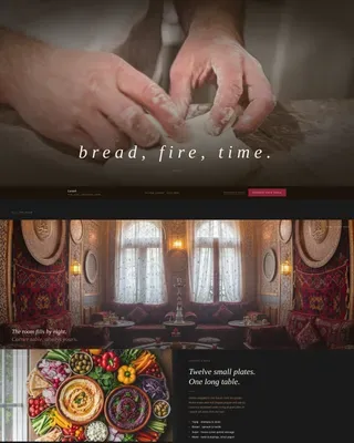 Artisan Armenian Restaurant | Free Website Template | Rocket