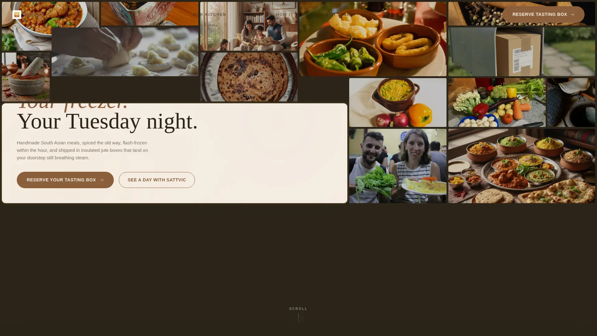 Artisan Ayurvedic Foods | Free Website Template | Rocket