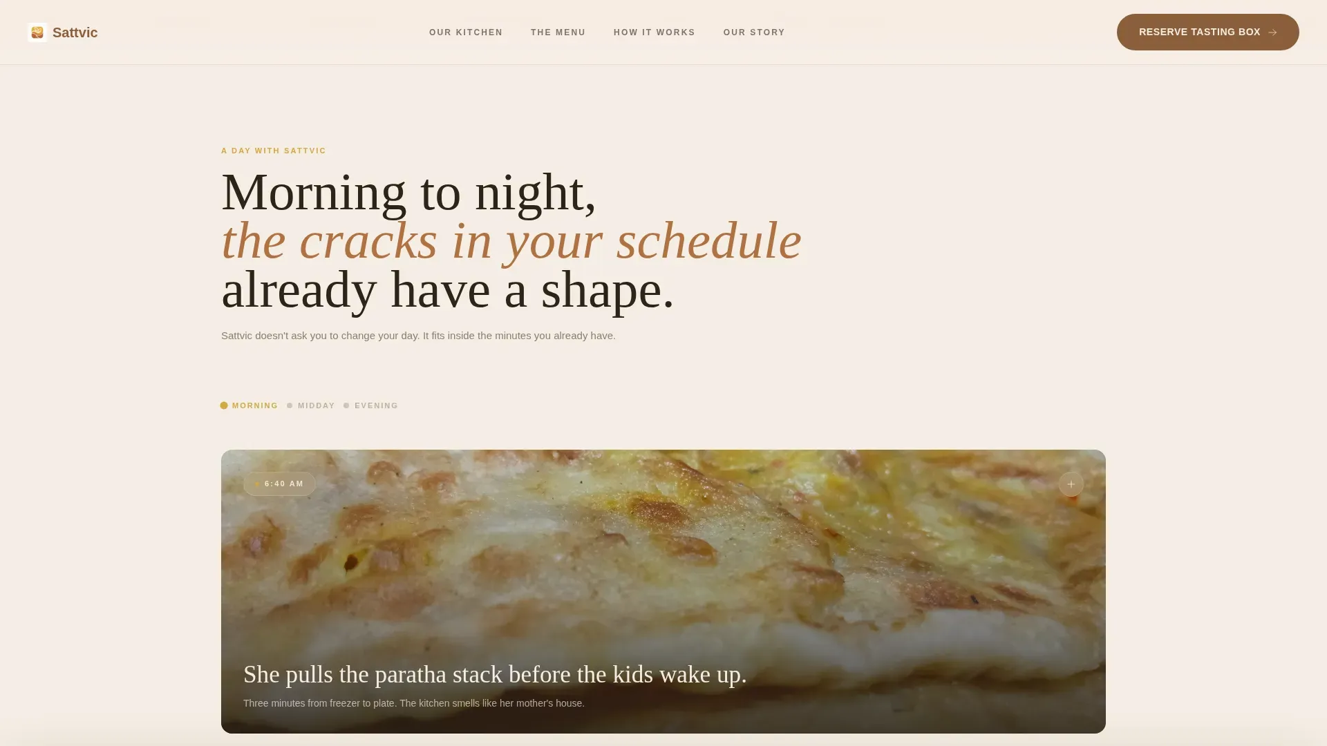 Artisan Ayurvedic Foods | Free Website Template | Rocket