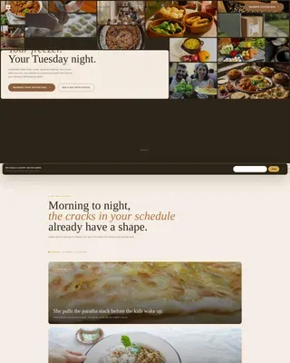 Artisan Ayurvedic Foods | Free Website Template | Rocket