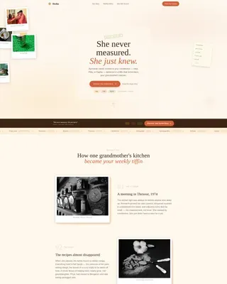 Ayurvedic Meal Delivery | Free Website Template | Rocket