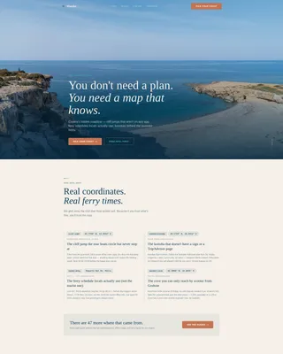 Croatia Travel Blog Website Template