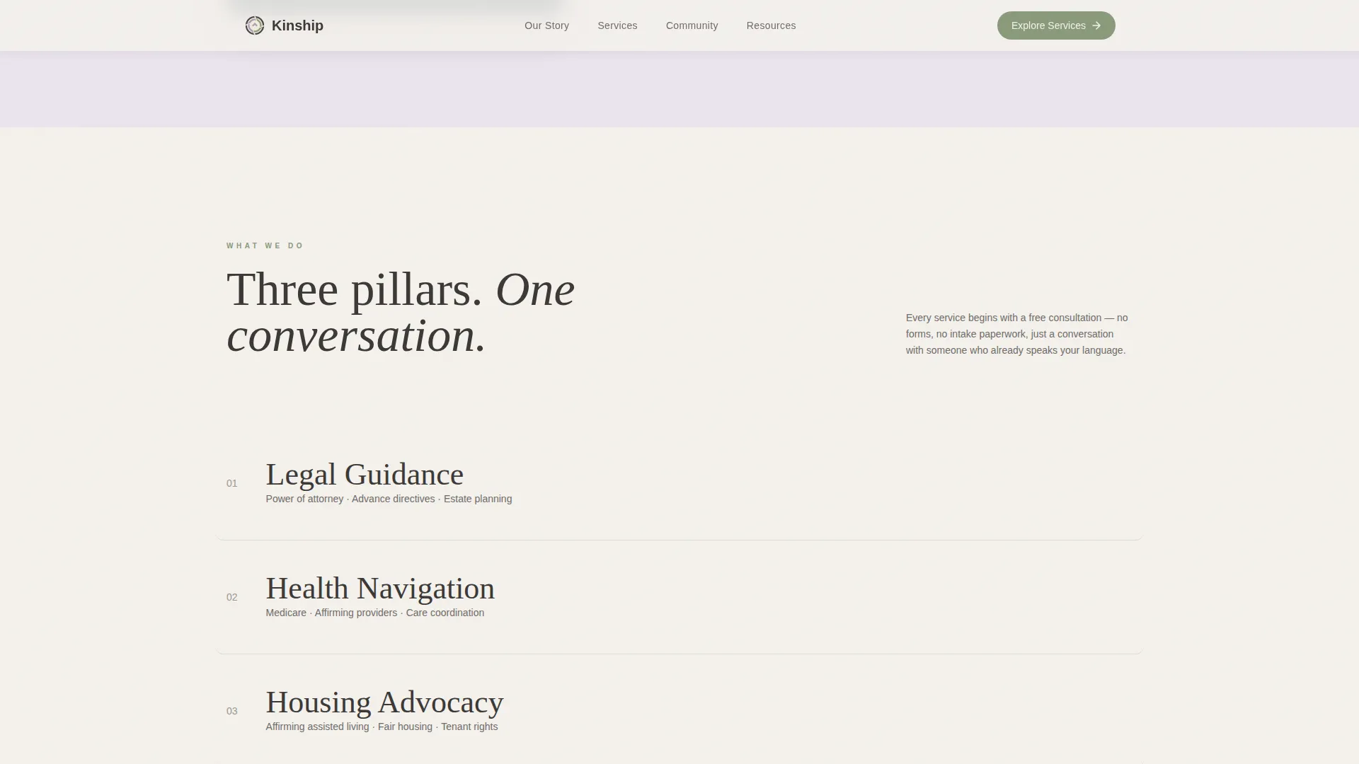 LGBTQ+ Organization Blog Website Template