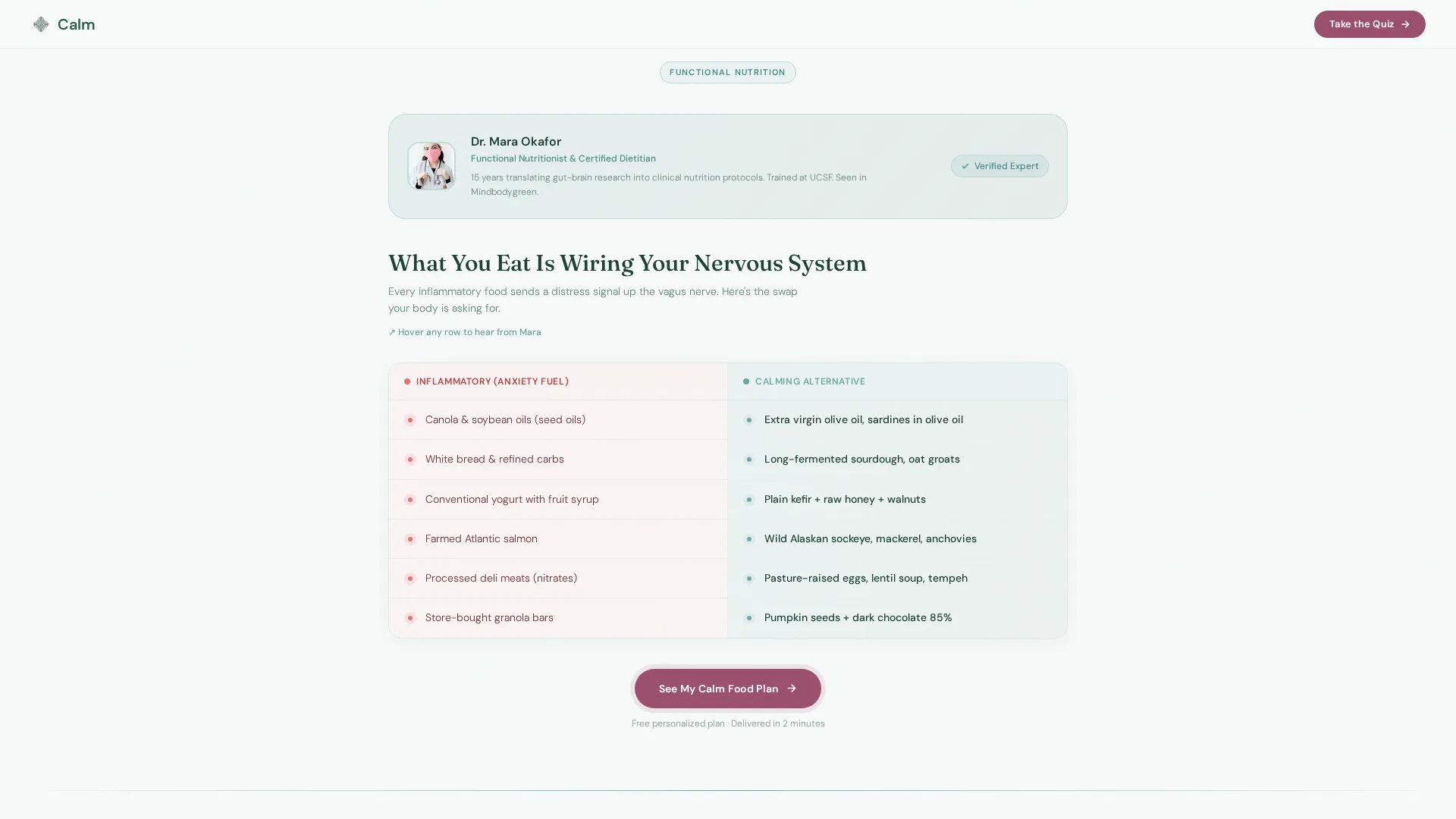 Anxiety Care Professional Website Template