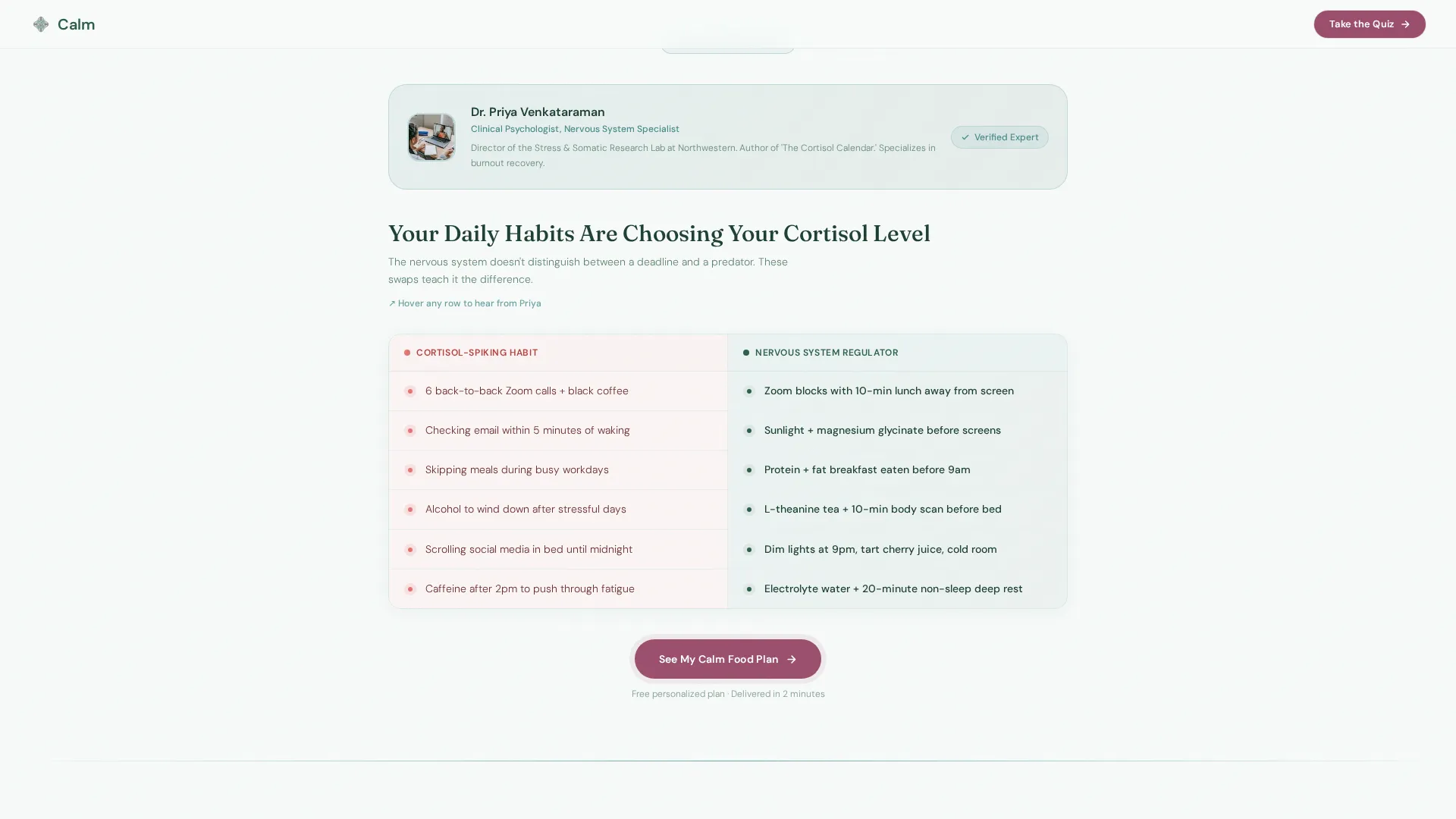 Anxiety Care Professional Website Template