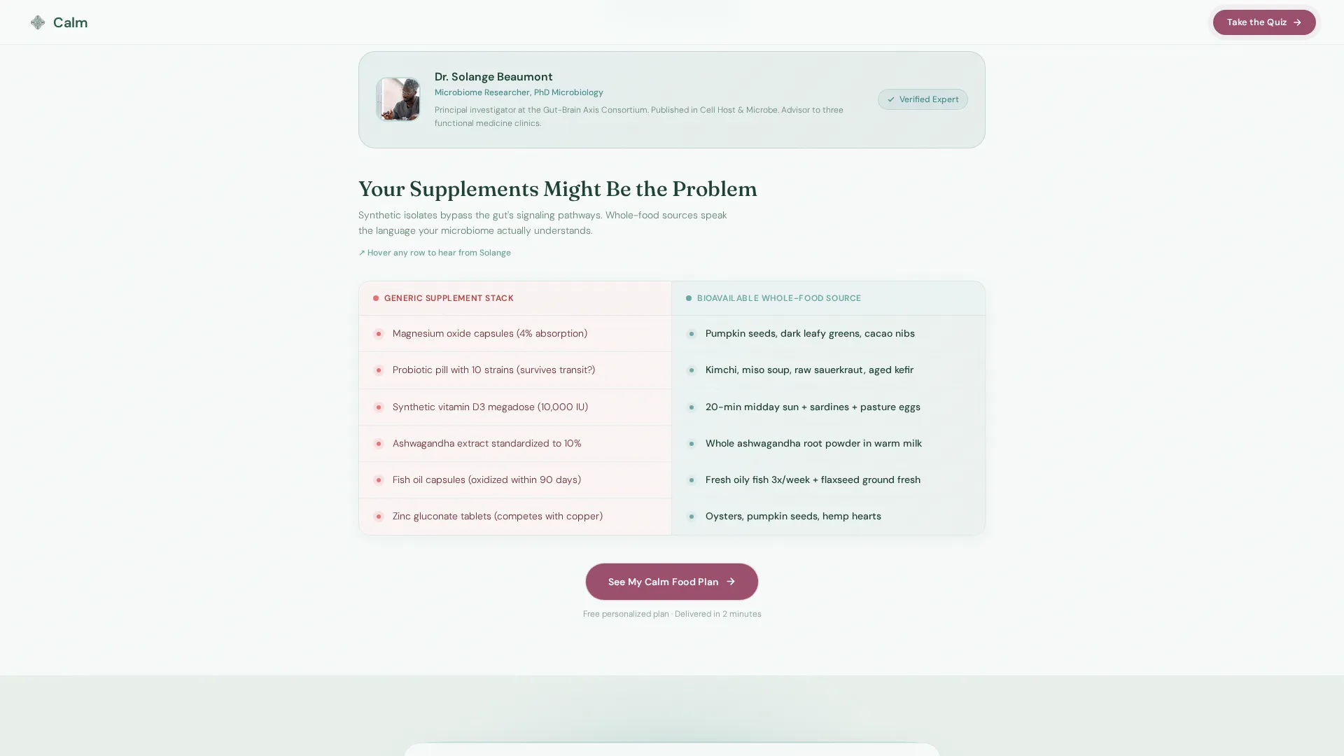 Anxiety Care Professional Website Template