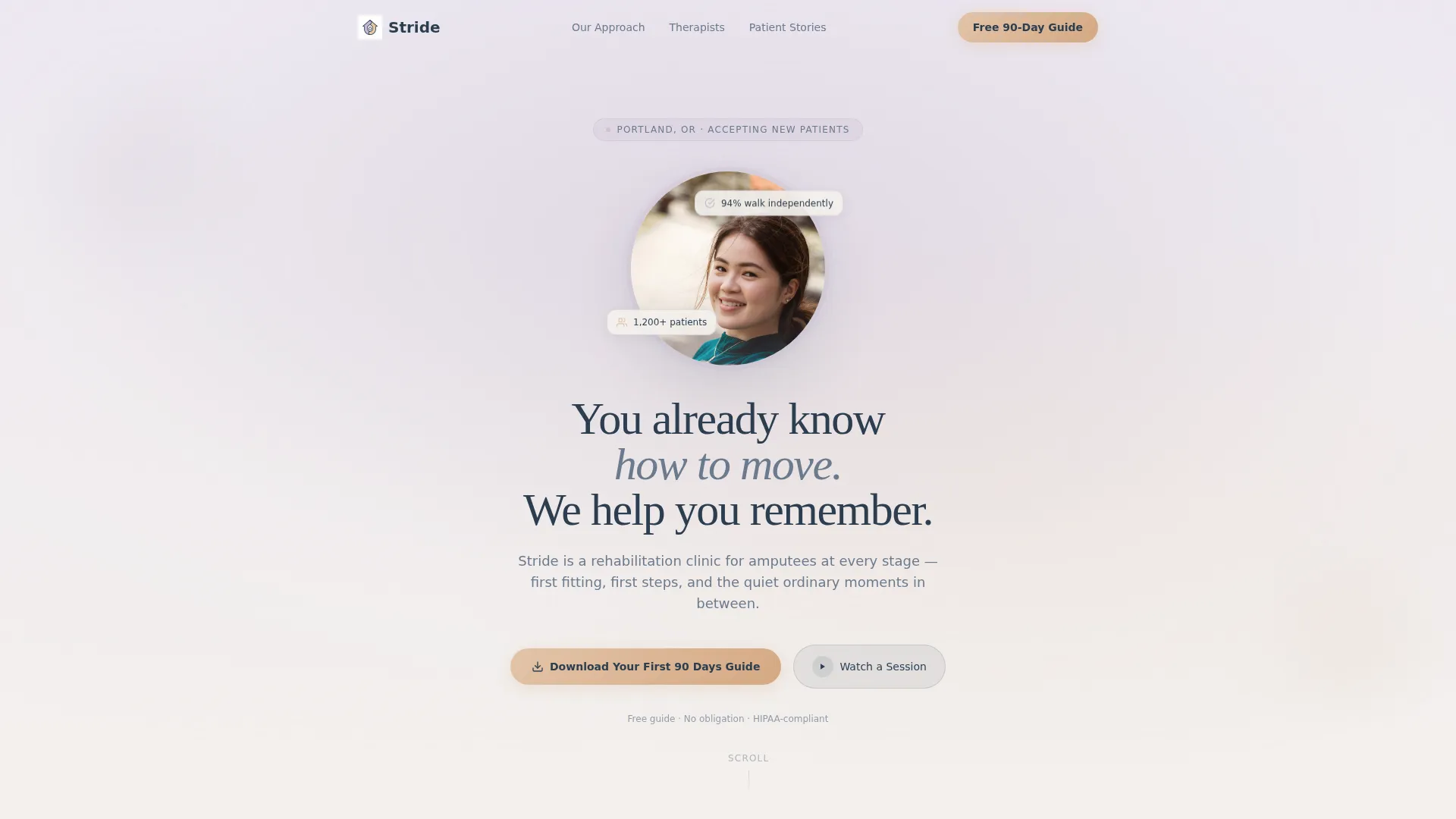 Rehabilitation & Therapy Professional Website Template