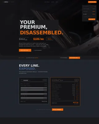 Vehicle Insurance & Finance Specialist Privacy Policy Website Template