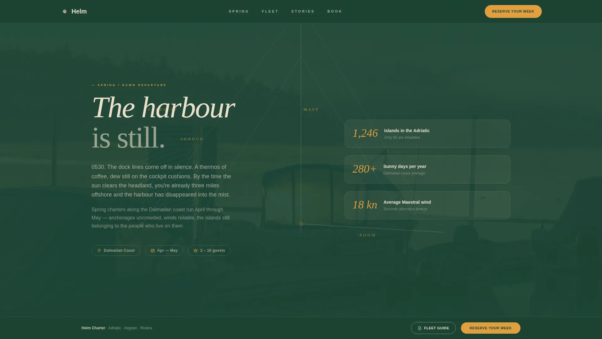 Cruise & Luxury Travel Booking Website Template