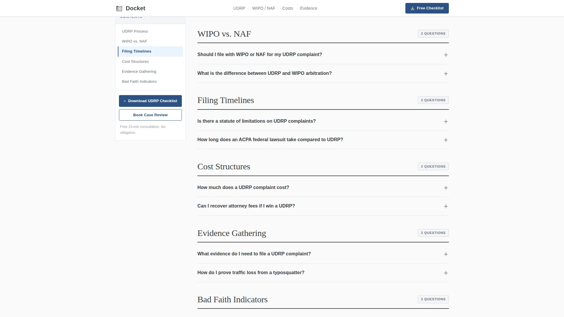 Intellectual Property Booking Website Template