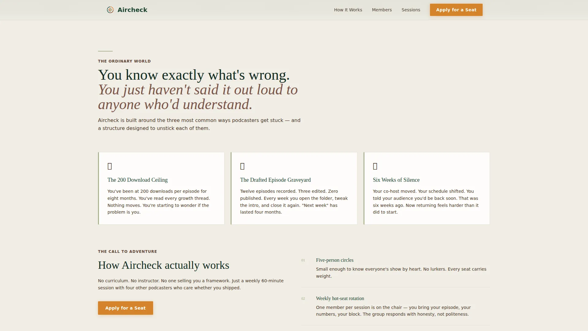 Podcasters Community Professional Website Template