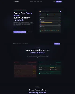 Legal Software Privacy Policy Website Template