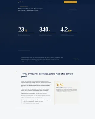 Retail Consulting FAQ Website Template
