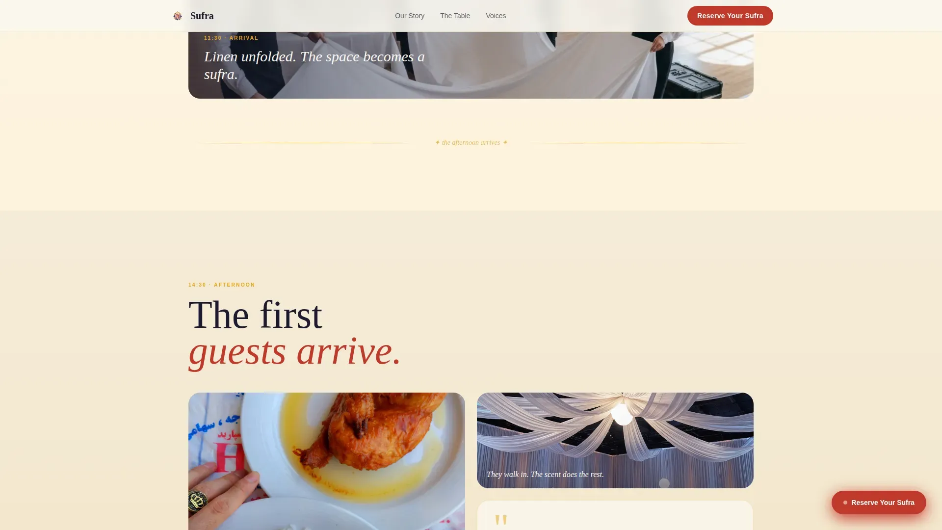 Authentic Azerbaijani Catering | Free Website Template | Rocket
