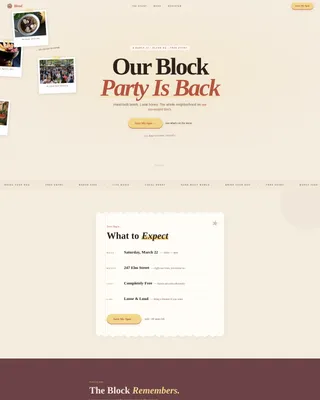 Specialist Regional & Specialty Restaurant Professional Website Template