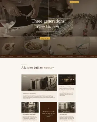 Premium Bahamian Restaurant | Free Website Template | Rocket