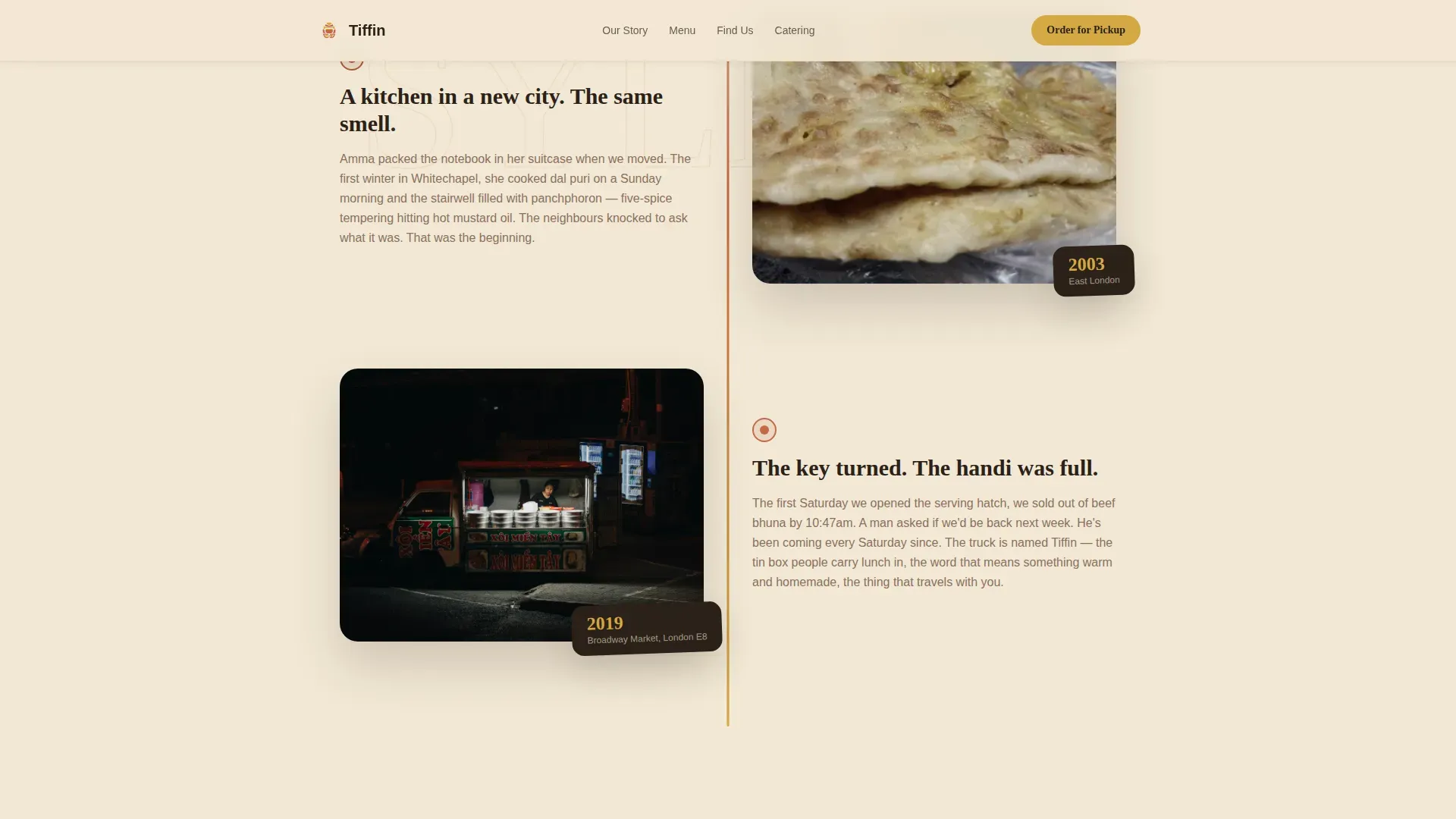 Bangladeshi Food Truck | Free Website Template | Rocket