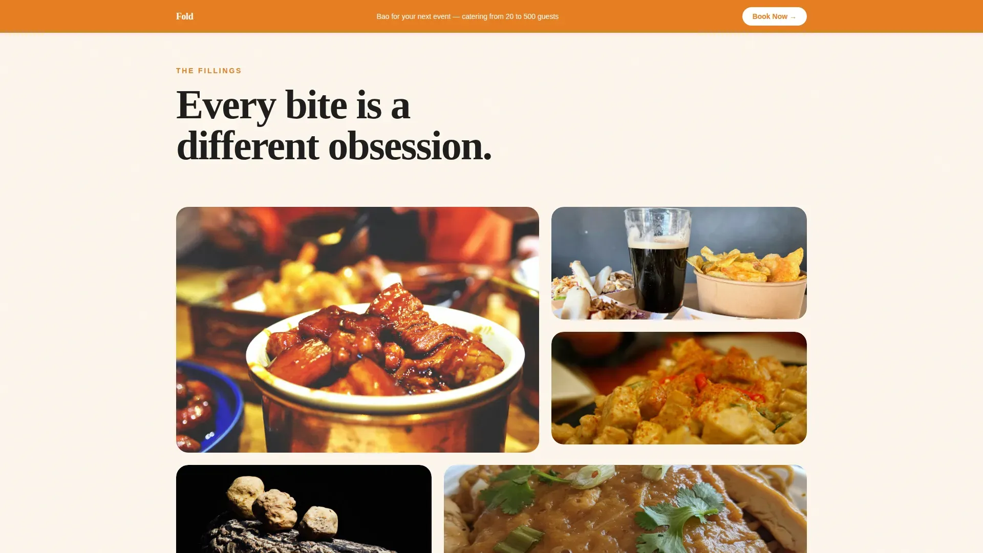 Regional & Specialty Restaurant Appointment Booking Website Template