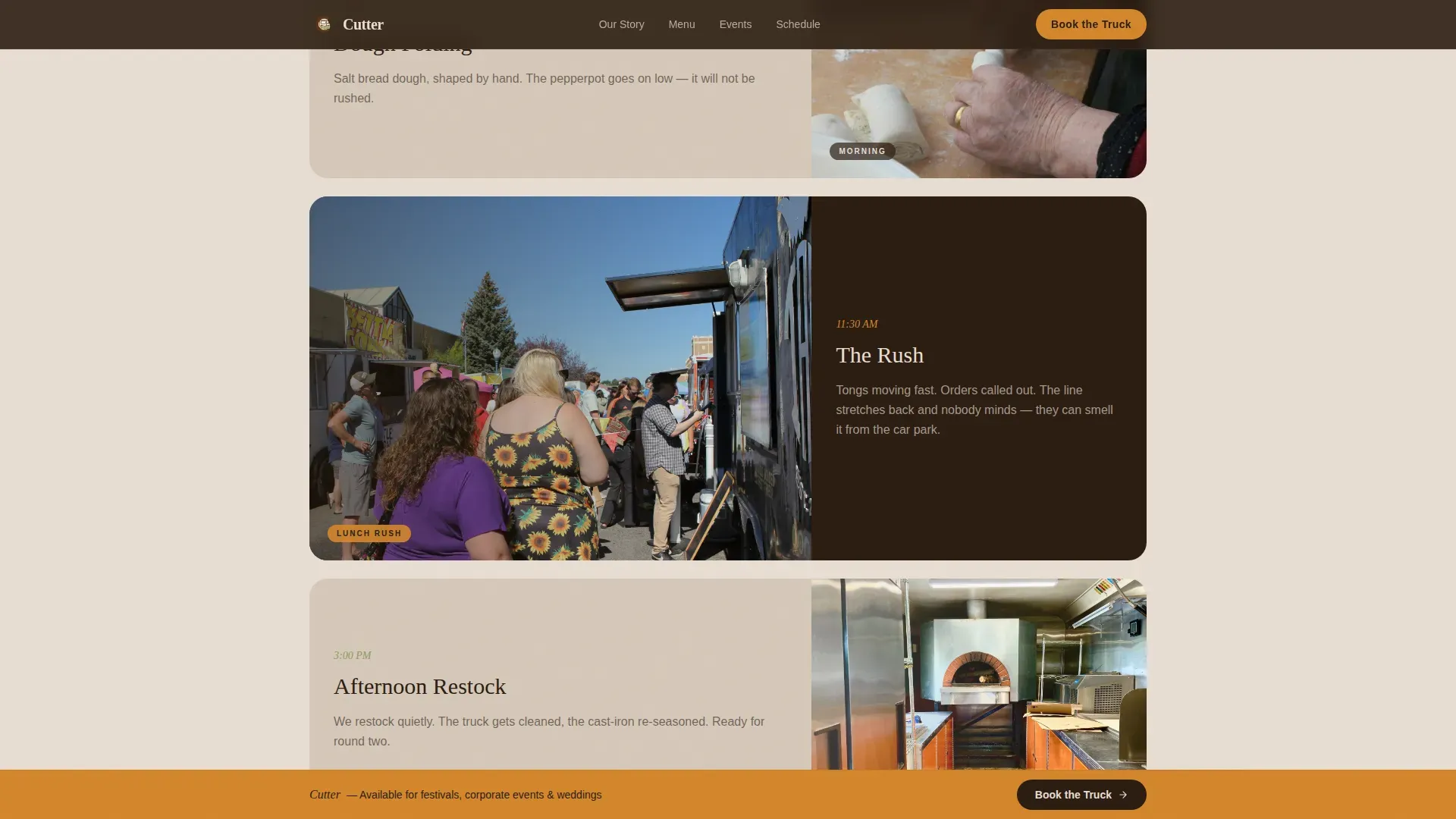 Artisan Caribbean Truck | Free Website Template | Rocket