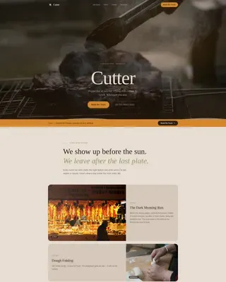 Artisan Caribbean Truck | Free Website Template | Rocket