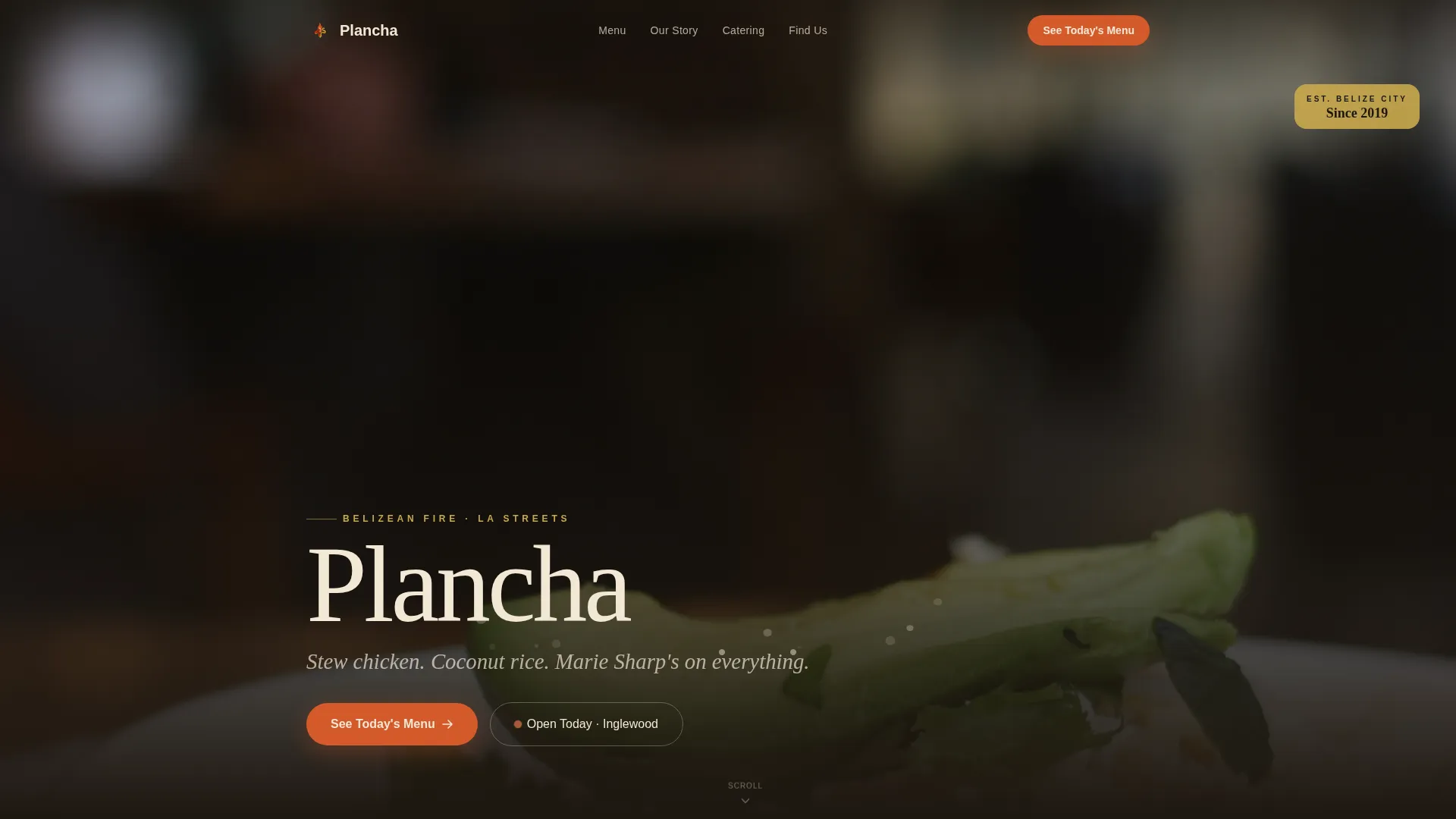 Sizzling Foodtruck | Free Website Template | Rocket