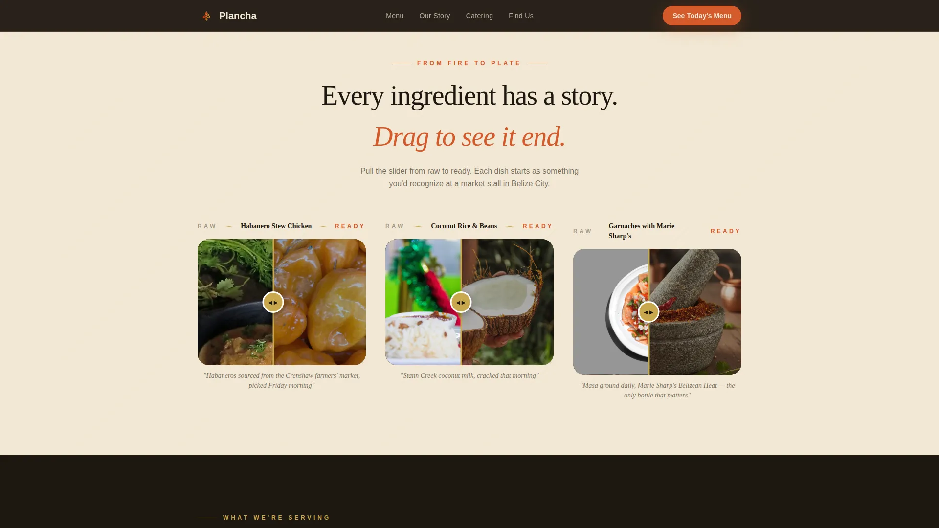 Sizzling Foodtruck | Free Website Template | Rocket