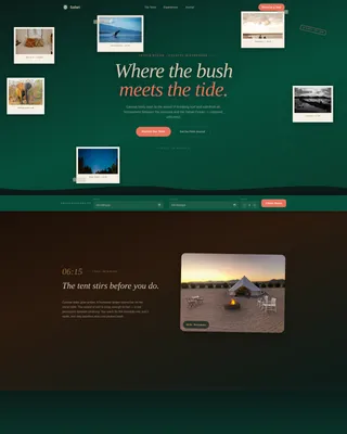 Unique Stay & Accommodation Booking Website Template