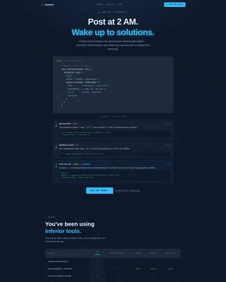 Developer Portal Professional Website Template