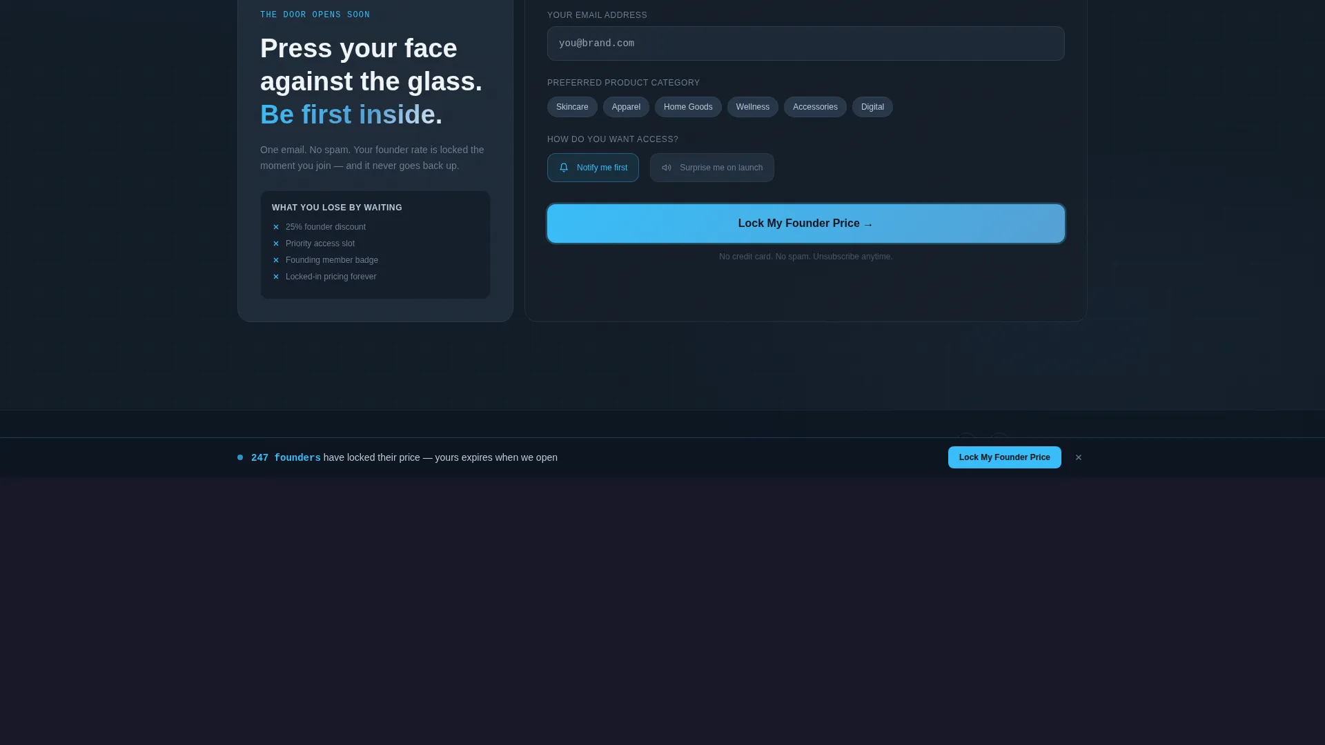 E-Commerce Store Pre-Launch Revenue Calculator Website Template