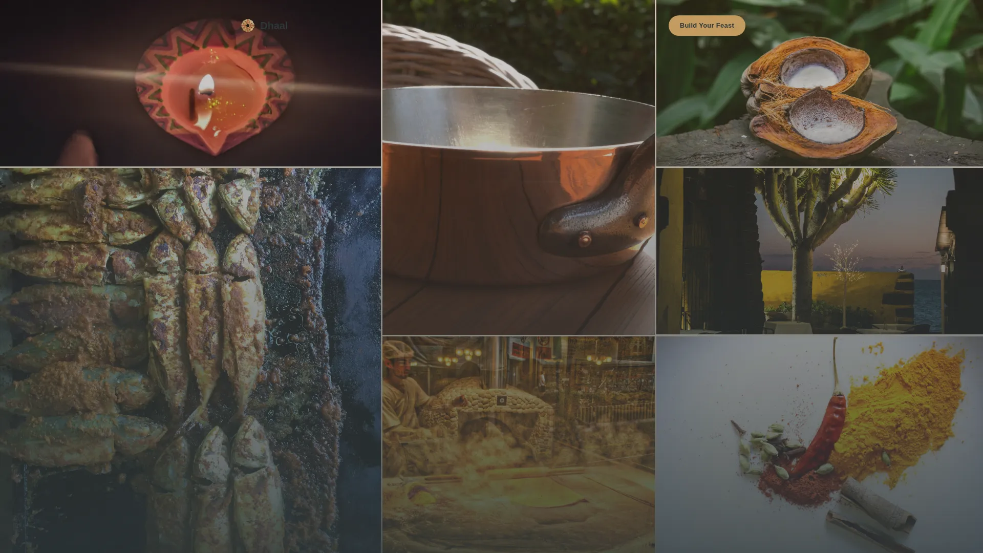 Maldivian Cuisine Pricing Website Template