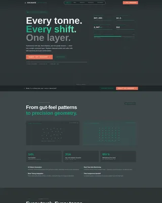 Mining Equipment & Professional Website Template