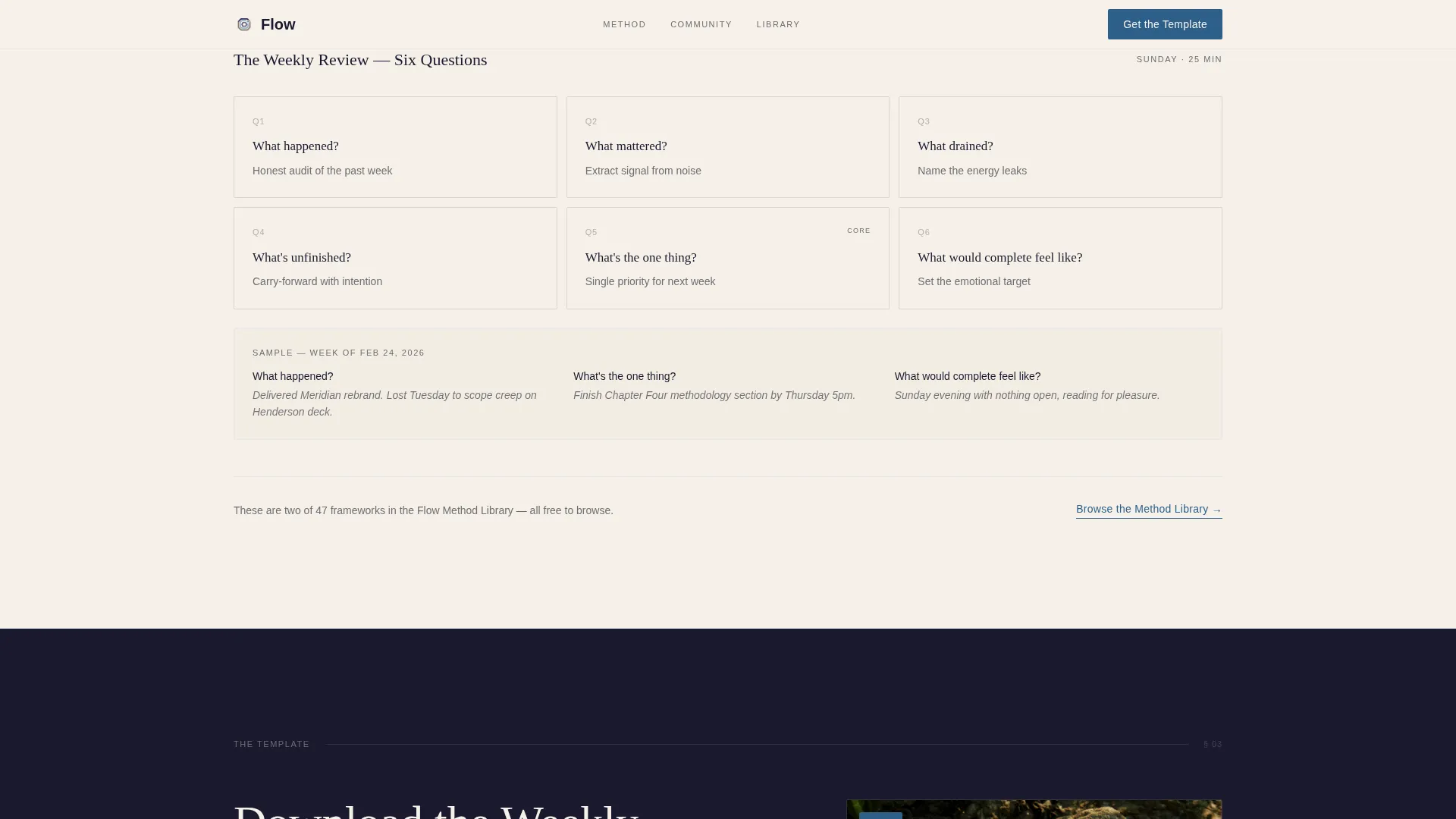 Productivity & Time Management Content Reviews Website Template