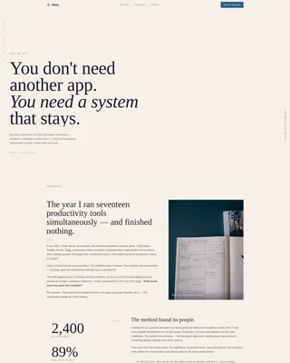 Productivity & Time Management Content Reviews Website Template