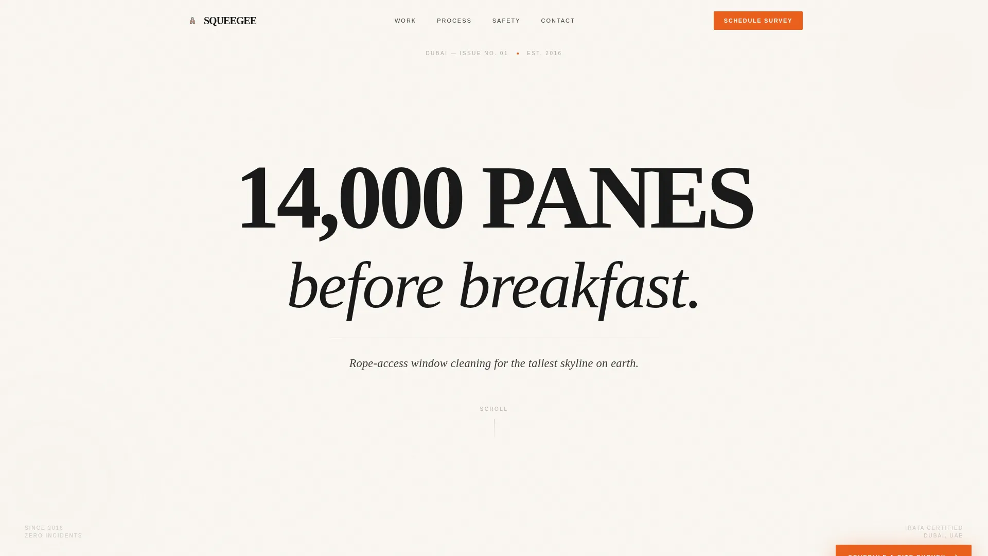 Highrise Windowcleaning | Free Website Template | Rocket