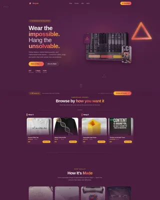 Puzzles & Brain Teasers Store Careers Website Template