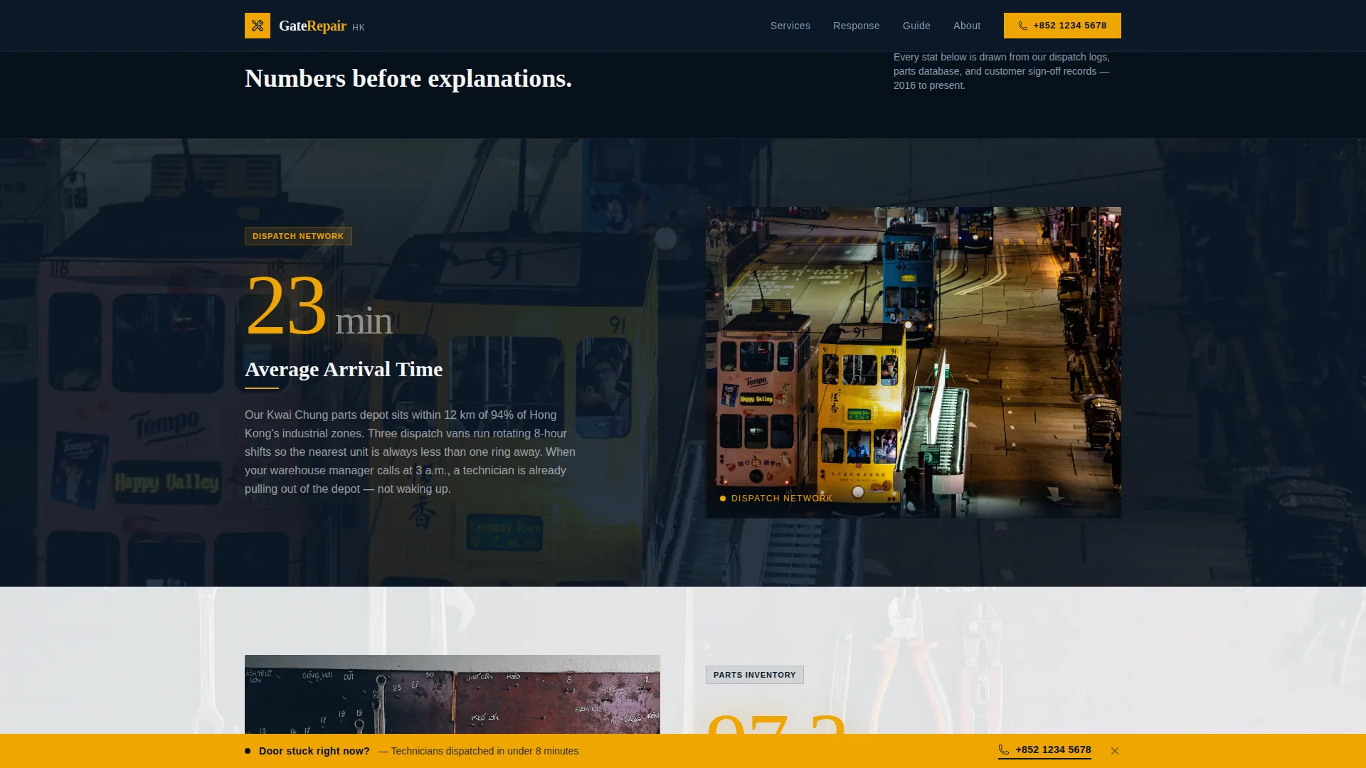 Authoritative Repair | Free Website Template | Rocket