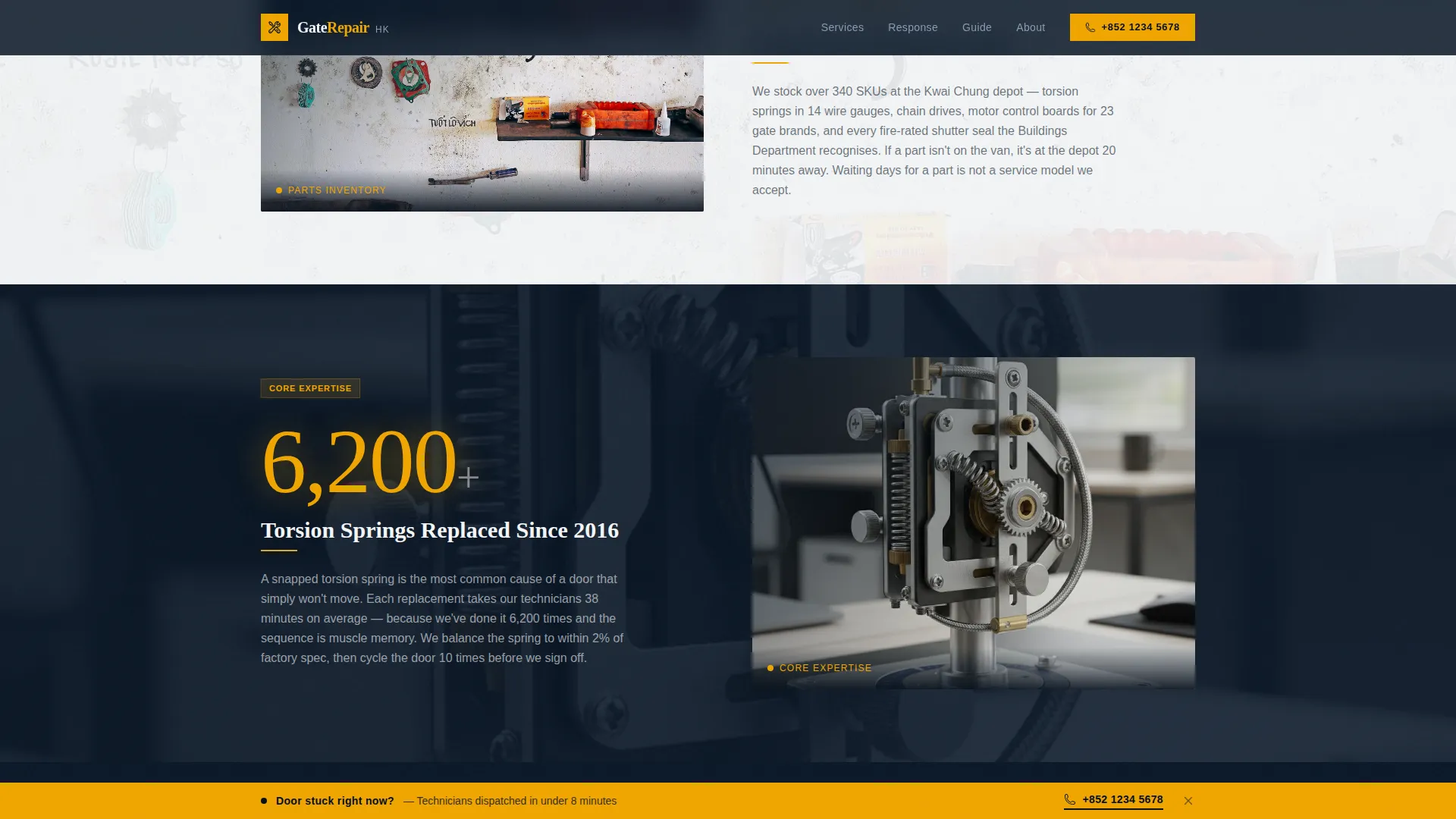 Authoritative Repair | Free Website Template | Rocket