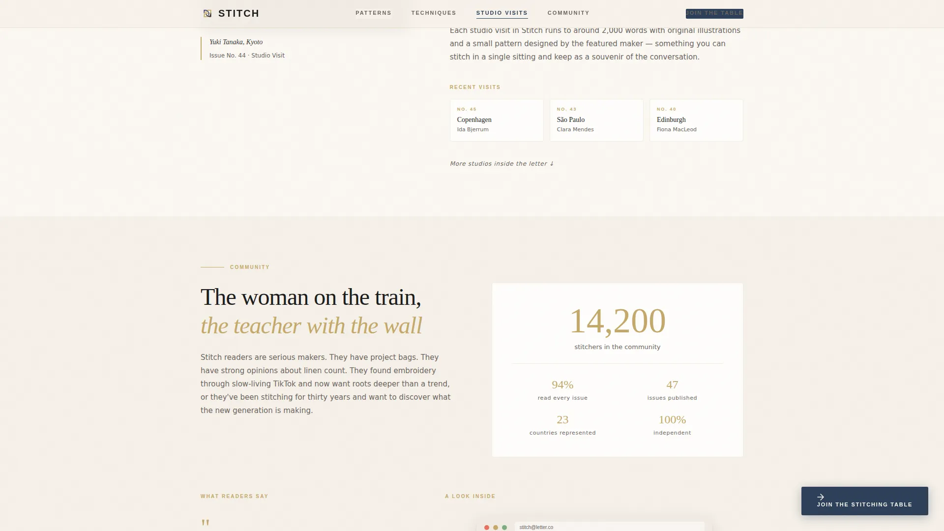 Cross-Stitch & Embroidery Content Blog Website Template