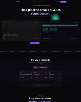 Developer Tools & API Professional Website Template