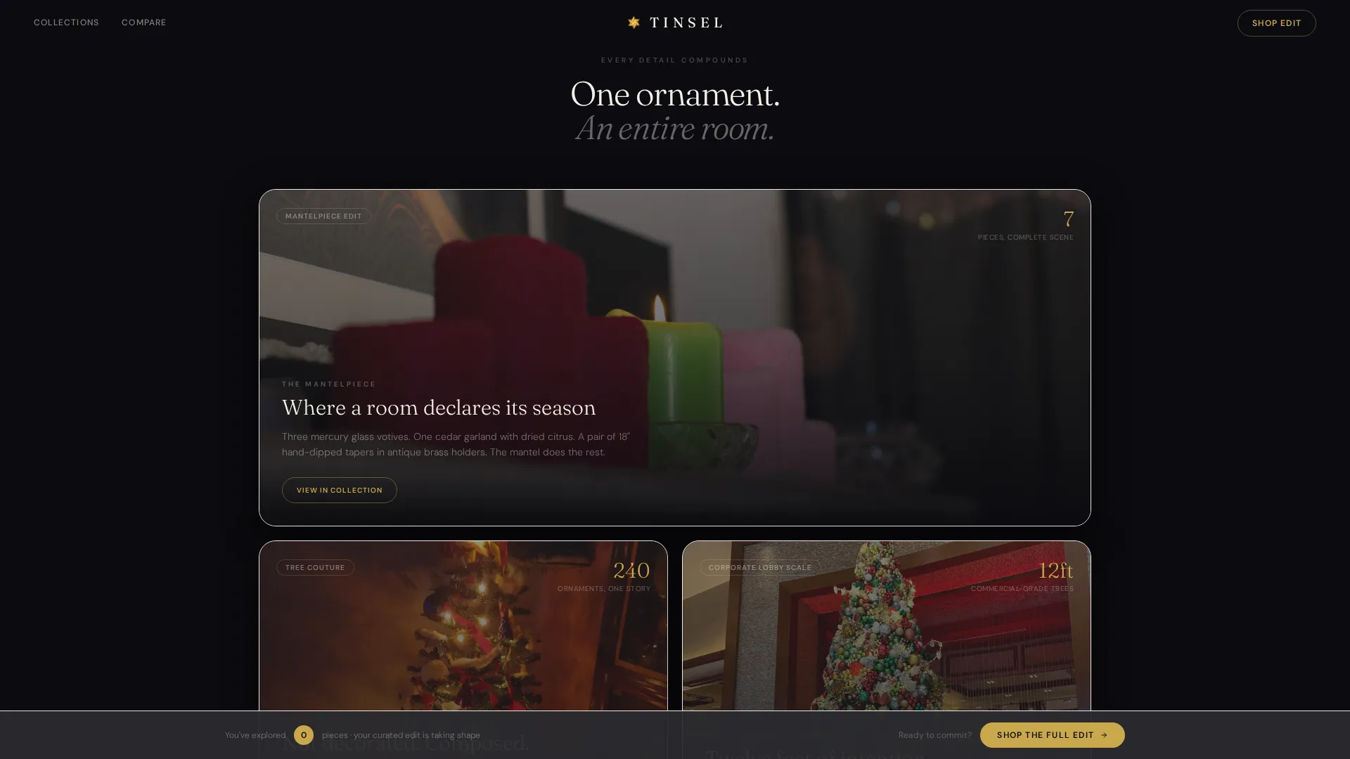 Christmas Business Blog Website Template