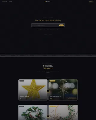 Christmas Business Blog Website Template