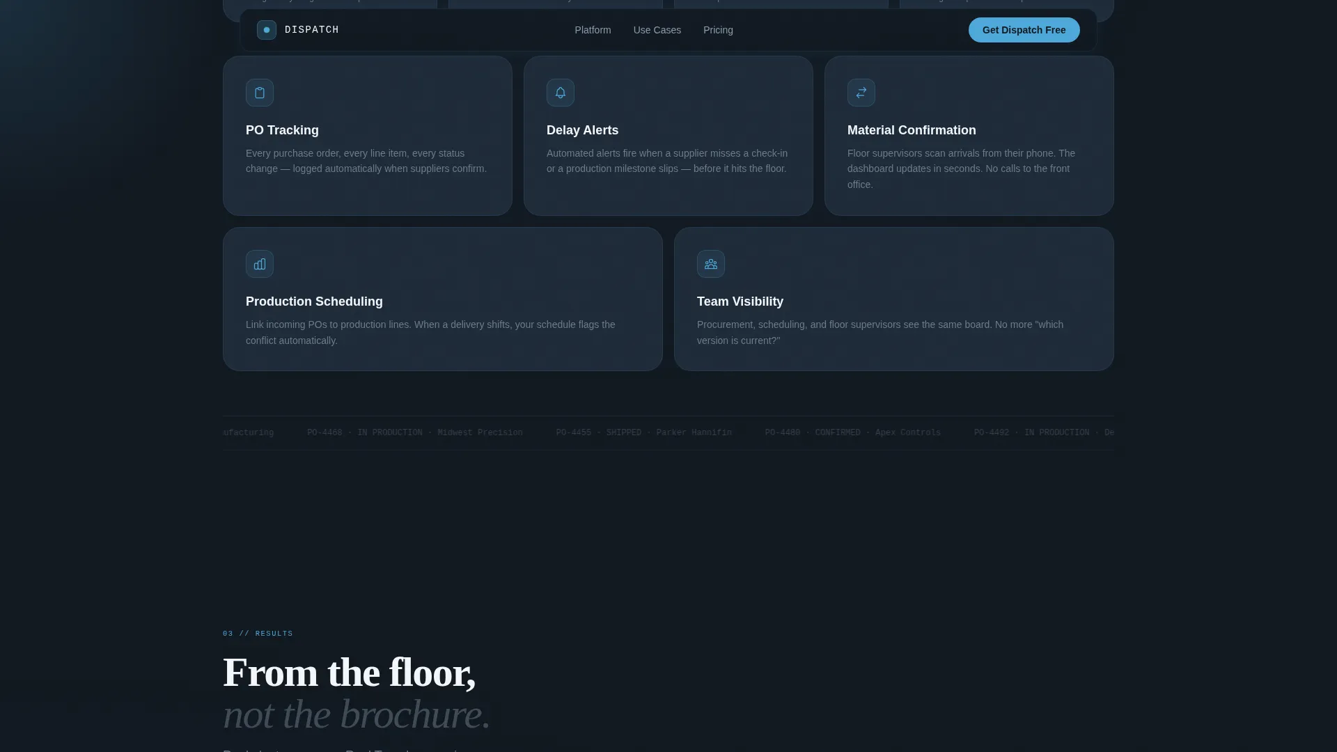 Manufacturing Software Reviews Website Template