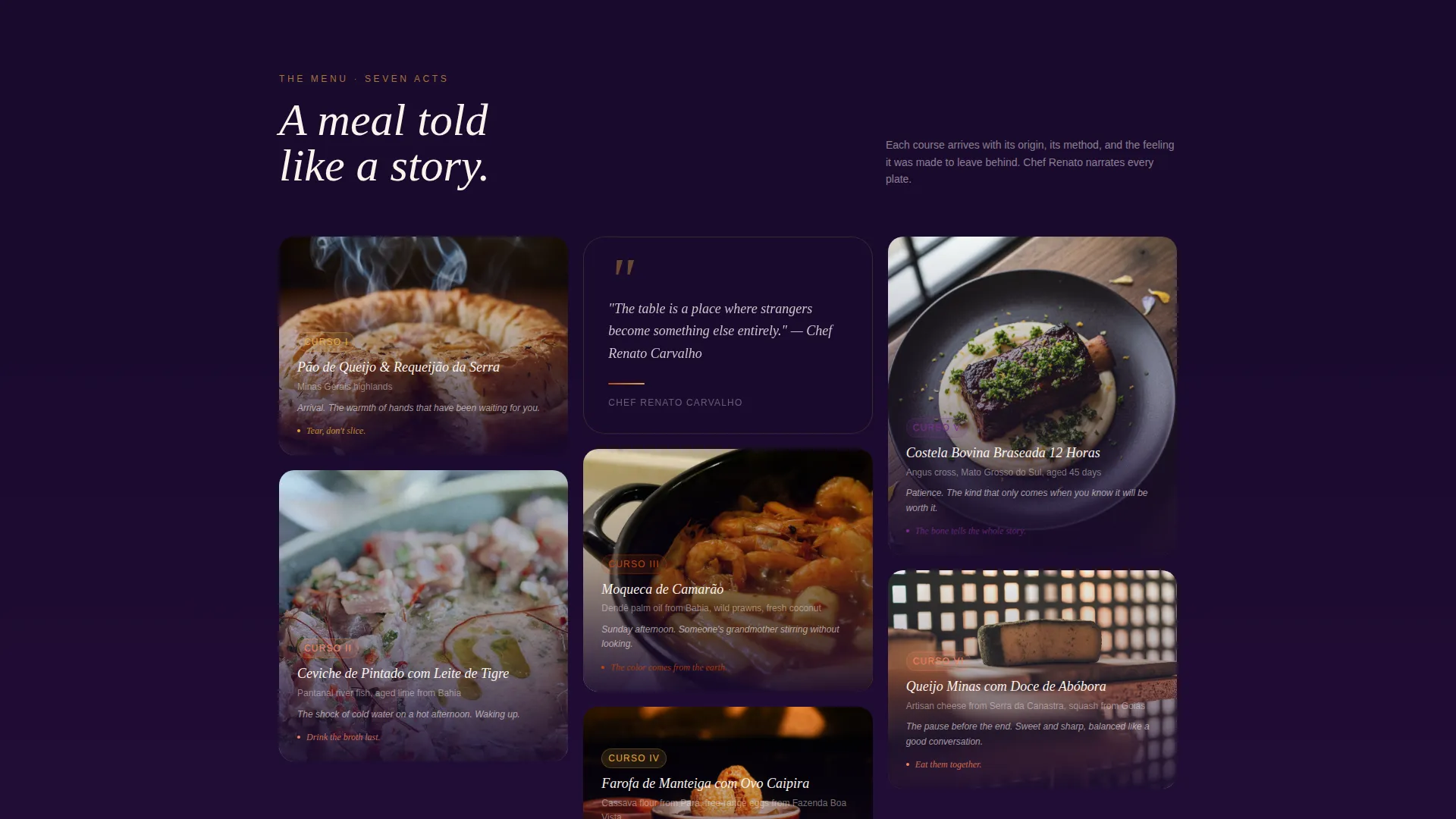 Immersive Brazilian | Free Website Template | Rocket