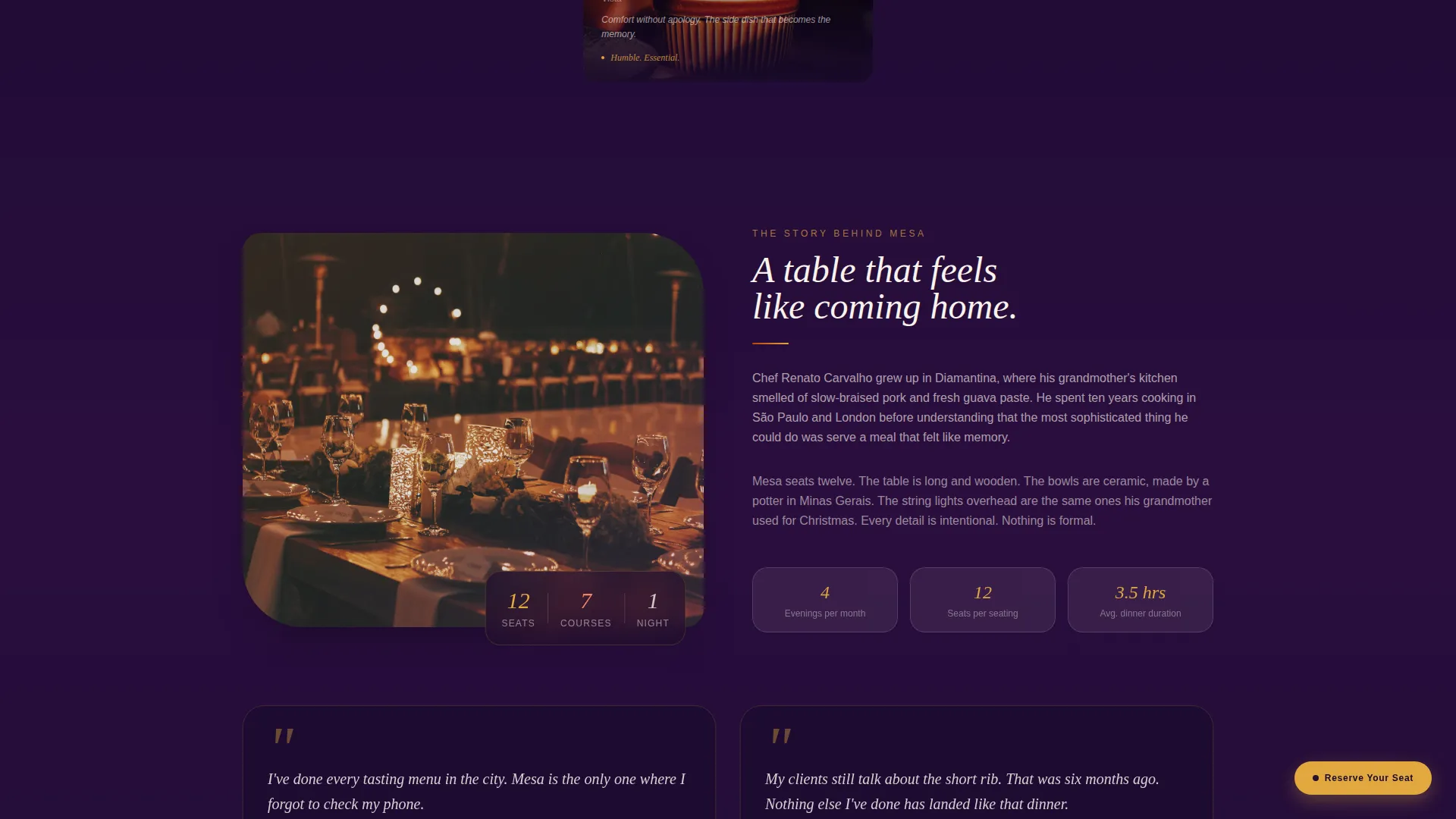 Immersive Brazilian | Free Website Template | Rocket