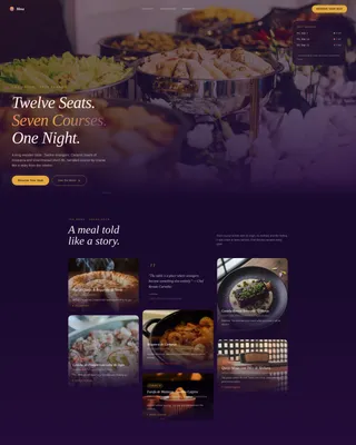 Immersive Brazilian | Free Website Template | Rocket