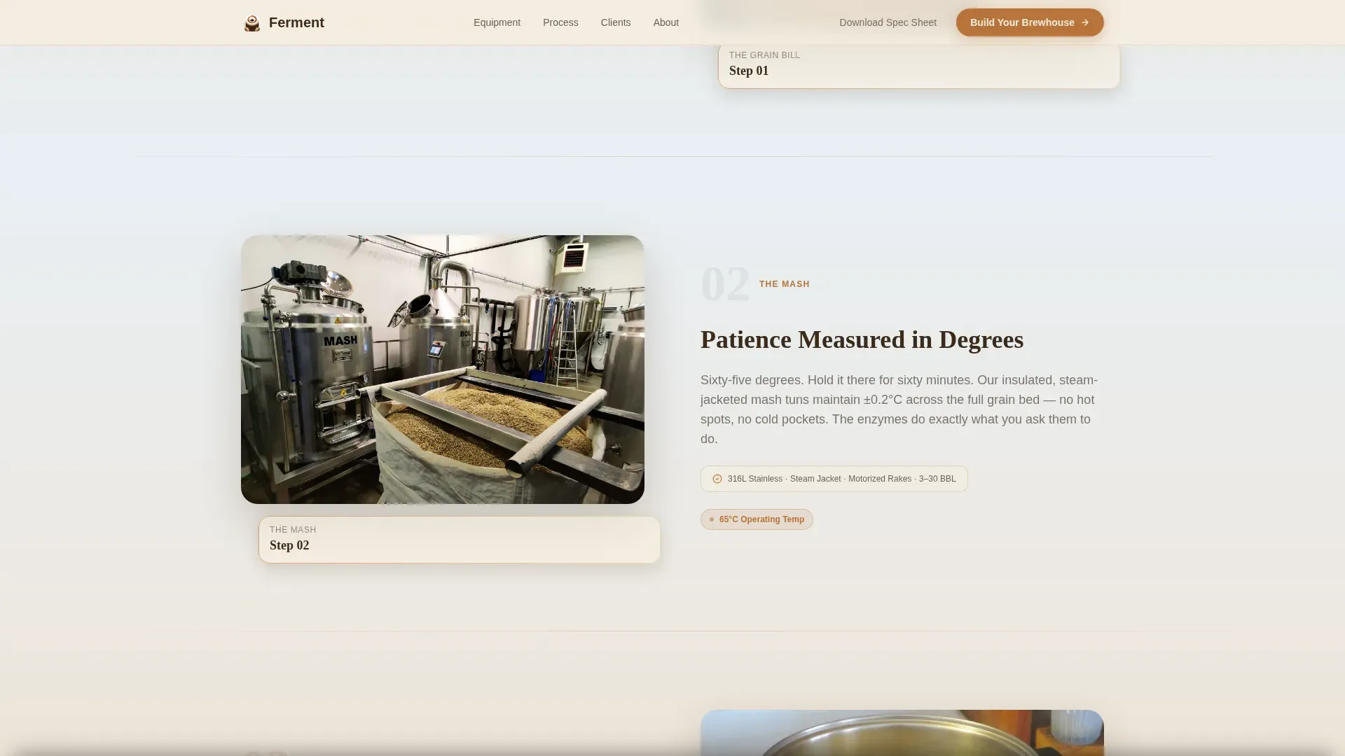 Artisan Fermentation Marketplace Landing Page Template